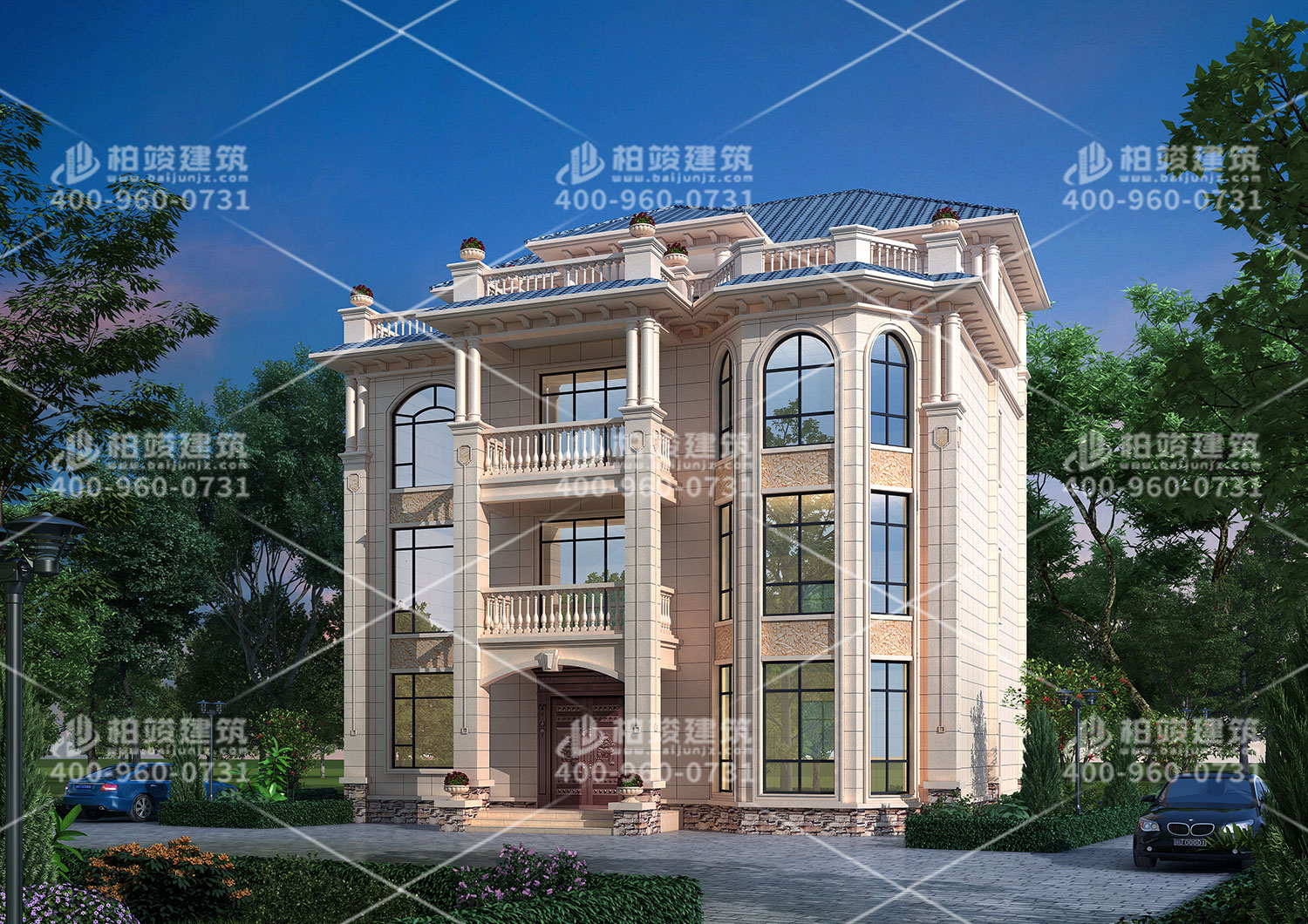 廣東吳總定制三層自建房設(shè)計圖，絕配！