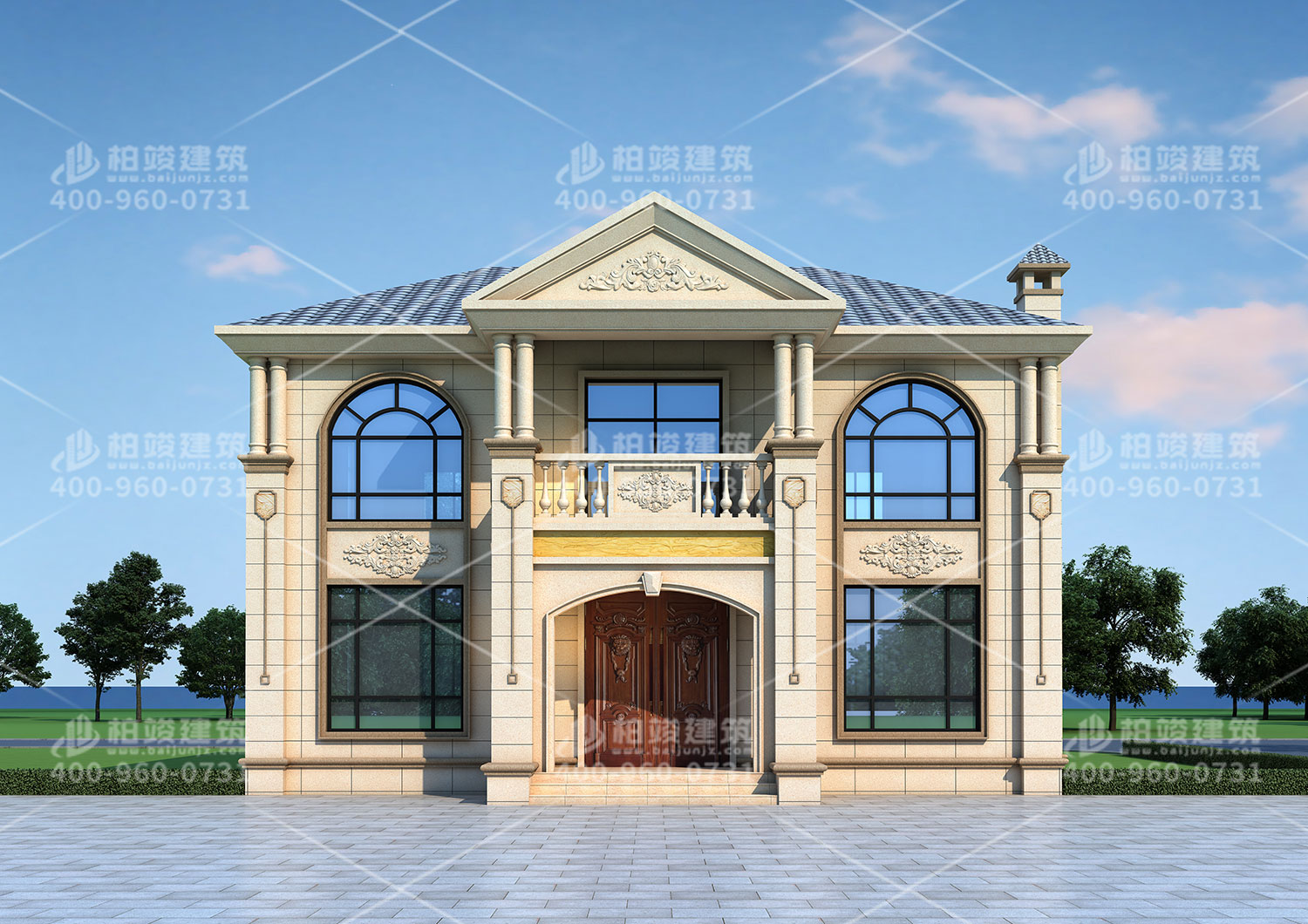 二層小別墅建筑設計圖，全套經典圖紙。