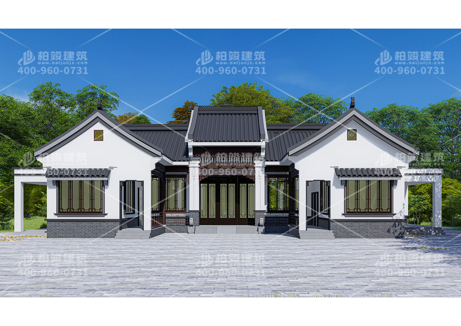農村別墅設計建造，風格多樣的定制設計。