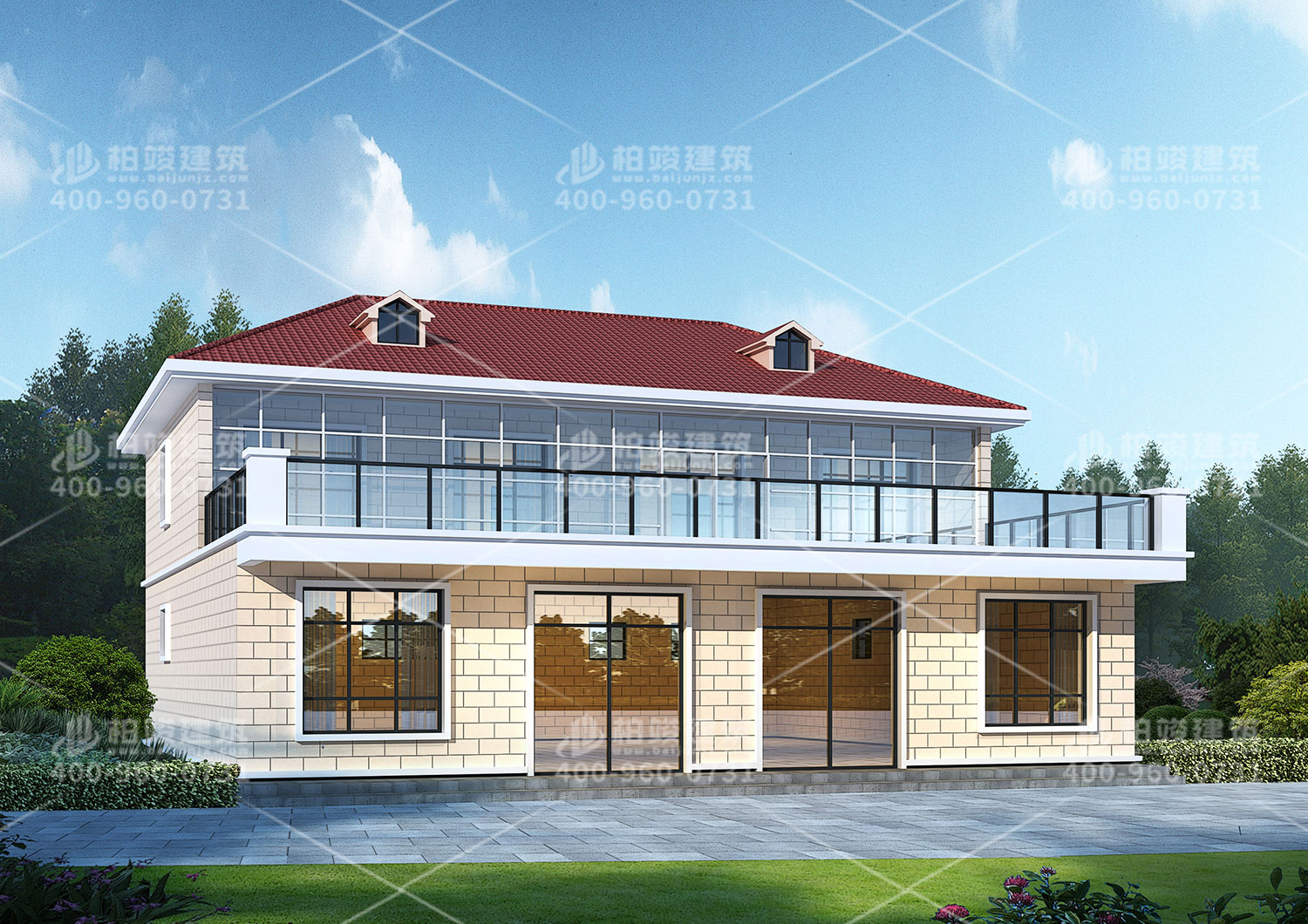 農(nóng)村二層實用自建房設(shè)計，外觀美麗內(nèi)部舒服。
