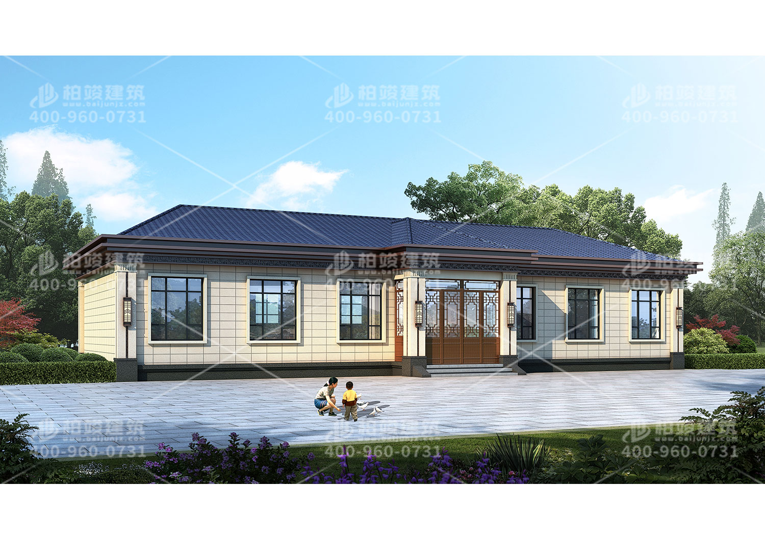 農(nóng)村自建四合院設(shè)計(jì)，大氣經(jīng)典全村都想建一套。