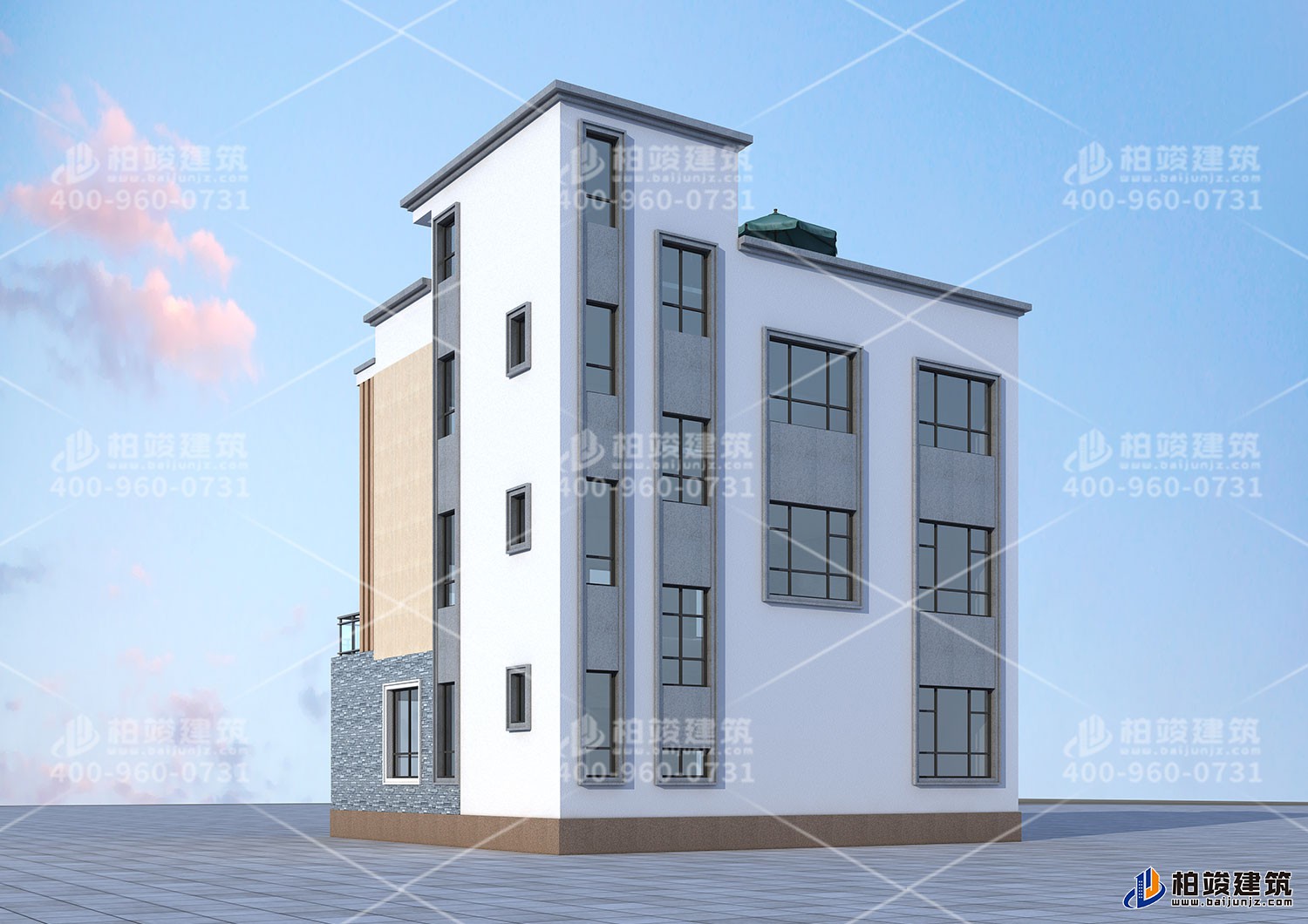 云南張總現(xiàn)代風格別墅定制設計。